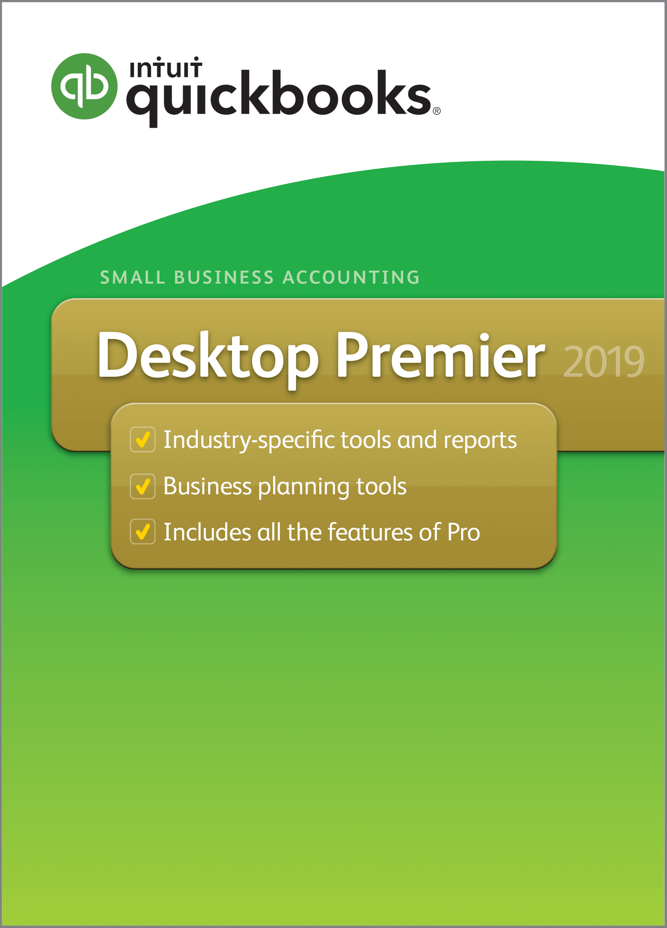 Contractor Edition – QuickBooks Premier 2019 ( 1 User License ...